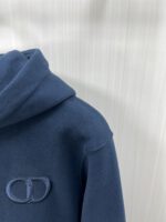 Christian Dior CD Blue Hoodie - Image 3