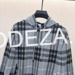 Burberry Rutig Blue Hoodie - Image 2