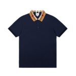 Burberry Navy Polo Shirt