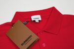 Burberry Red Polo Shirt - Image 3