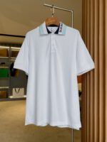 Burberry White Polo Shirt