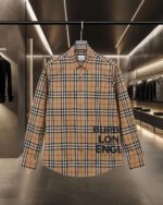 Burberry Rutig Check Cotton Shirt