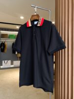 Burberry Black Polo Shirt