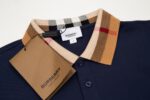 Burberry Navy Polo Shirt - Image 3