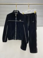 Prada Logotype Black Tracksuit