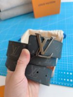 Louis Vuitton Monogram Black Belt - Image 2