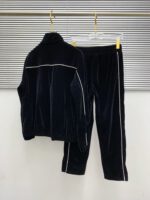 Prada Logotype Black Tracksuit - Image 2