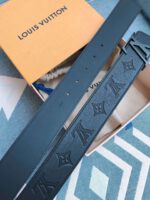 Louis Vuitton Monogram Black Belt - Image 2