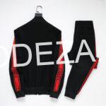 Prada Logotype Black Tracksuit - Image 2