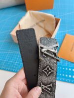 Louis Vuitton Monogram White Belt - Image 3
