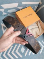 Louis Vuitton Reversible Monogram Brown Belt