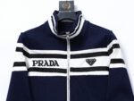 Prada Logotype Navy Tracksuit - Image 3