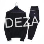 Prada Logotype Black Tracksuit - Image 2