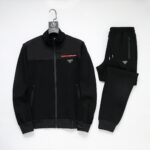 Prada Logotype Black Tracksuit