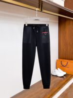 Prada Logotype Black Tracksuit - Image 3