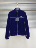 Prada Logotype Navy Tracksuit - Image 3
