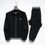 Prada Logotype Black Tracksuit