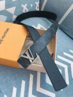 Louis Vuitton Monogram Black Belt - Image 3