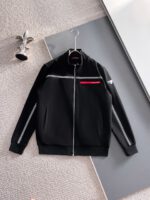 Prada Logotype Black Tracksuit - Image 2