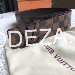 Louis Vuitton Reversible Monogram Brown Belt - Image 3