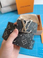 Louis Vuitton Monogram Black Belt - Image 2