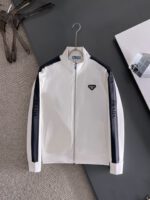 Prada Logotype White Tracksuit - Image 2