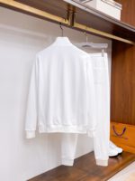 Prada Logotype White Tracksuit - Image 2