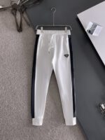 Prada Logotype White Tracksuit - Image 3