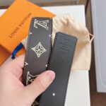 Louis Vuitton Monogram Brown Belt - Image 3