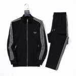 Prada Logotype Black Tracksuit