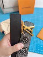 Louis Vuitton Monogram White Belt - Image 3