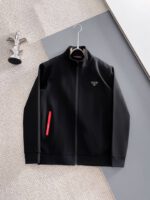 Prada Logotype Black Tracksuit - Image 2