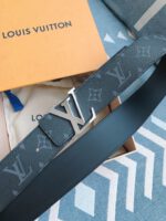 Louis Vuitton Monogram Black Belt