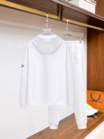 Prada Logotype White Tracksuit - Image 2