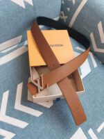 Louis Vuitton Dimension Reversible Brown Belt - Image 3