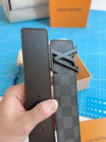 Louis Vuitton Monogram Black Belt - Image 3