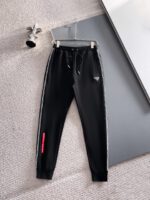 Prada Logotype Black Tracksuit - Image 4