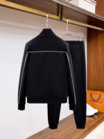 Prada Logotype Black Tracksuit - Image 2