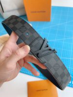 Louis Vuitton Monogram Black Belt