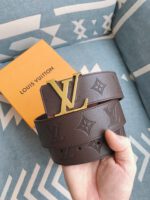 Louis Vuitton Monogram Brown Belt - Image 3
