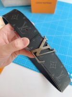 Louis Vuitton Monogram Black Belt