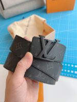 Louis Vuitton Monogram Black Belt - Image 2