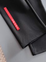 Prada Logotype Black Tracksuit - Image 5