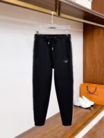 Prada Logotype Black Tracksuit - Image 4