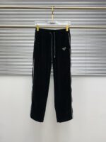 Prada Logotype Black Tracksuit - Image 4