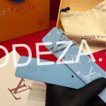 Louis Vuitton Monogram Light Blue Belt - Image 3