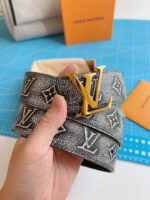 Louis Vuitton Monogram White Belt - Image 2