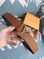Louis Vuitton Dimension Reversible Brown Belt