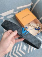 Louis Vuitton Reversible Taurillon Black Belt