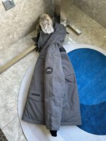Canada Goose Chateau Parka Grey/Black Label Jacket - Image 5